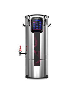 Lecon Commercial Automatic Soy Milk Maker with Smart Panel, No-Filter Design, Heating & Timer Function, Fresh Grinding for Breakfast, Canteen, Hotel & Restaurant Use, 18L LC-DK-TY918-18L