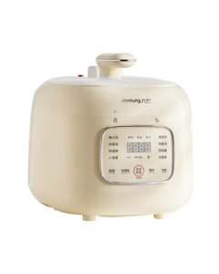 Joyoung 3L Compact Electric Pressure Cooker with One-Touch Exhaust, Multi-Function Menu, Zero Coating, 30NS1 for 1-3 People