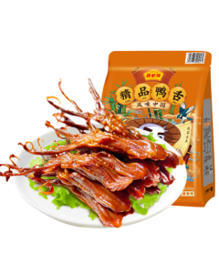 Tengqiao Brand Premium Duck Tongue 428g Soy Sauce Flavor Wenzhou Specialty Braised Delicacy Snack JD Self-Operated