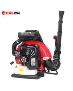 Real (real) High-Power Fuel Blower Backpack Leaf Blower Snow Blower Forest Firefighting Wind Fire Extinguisher Leaf Sweeper 2-Stroke Industrial Grade EB750