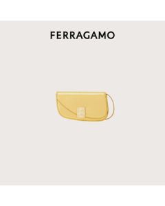 Ferragamo Women's Gold Shoulder Bag 0776682 Gift for Girlfriend