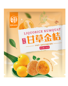 Huawheng Licorice Kumquat 500g Dried Fruit Sweet and Sour Snack Preserved Specialty Bulk Purchase