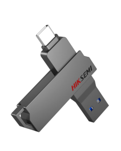 HIKVISION 128GB Type-C Dual Interface Flash Drive X307C - High-Speed USB3.2 Dual-Port U盘 for Smartphones & Computers - Compatible with iPhone, Huawei, Xiaomi, PC - Mobile Office Storage Solution
