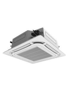 GREE 5HP Inverter Ceiling Cassette Air Conditioner KFR-120TW/(12550S)FNhCaf-B1 with Standard Installation - 380V, Cooling & Heating, 1st Energy Efficiency Class