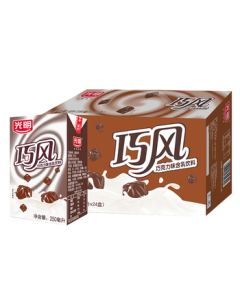Bright Qiaofeng Chocolate Flavored Milk Beverage 250ml*24 Boxes Family Bulk Pack Self-operated