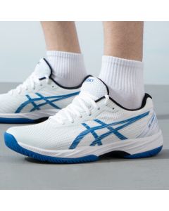 ASICS Men's All-Season Running Shoes 1041A337-103 White/Blue 40.5