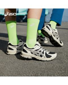 ASICS Men's Comfortable Cushioned Running Shoes GEL-EXALT 2 Black/Beige 44.5