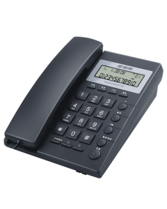 BBK Telephone Landline Corded Phone for Home and Office, Durable Desk/Wall Mount Dual Use HCD6082 Elegant Blue