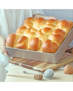 Wilton 28cm Deep Baking Pan for Castella Cake, Mooncake, Bread, Cookies, Egg Tarts, Egg Yolk Puff, Snowflake Pastry Baking Mold