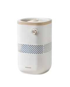 DAEWOO No-Mist Humidifier for Bedroom, Baby, 4.5L Large Capacity, Desktop/Floor-Standing, Cool Evaporation, Office/Living Room, Large Area, Long-Lasting, PH04 Swan White