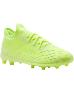 Decathlon Youth Speed Short-Stud Football Boots - Fluorescent Yellow 32/200mm [New 2023] 4422743