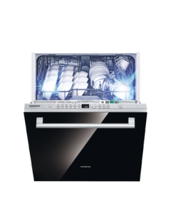 Siemens (SIEMENS) Black Mirror 636ProMax 15+2 Sets Fully Upgraded Dual Top Energy Efficiency Certification Ultra Water & Energy Saving AI Smart Wash 17 Sets Built-in Dishwasher SJ43EB33KC
