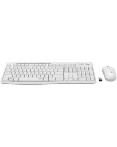 Logitech MK295 Wireless Keyboard and Mouse Combo - White