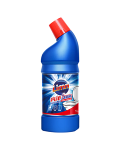 Bright & Clean Powerful Toilet Cleaner 1L - Toilet Bowl Cleaner, Deodorizing & Refreshing with Lemon Scent, Effective Antibacterial Action