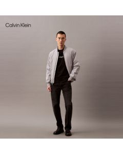 Calvin Klein Jeans 25 Summer Men's Casual Commuting Classic CK Letter Print Solid Color Short-Sleeve T-Shirt 4RAB810