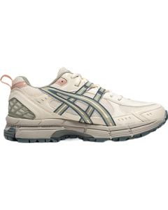 ASICS Women's Cushioned Breathable Running Shoes GEL-KAHANA 8 SP Beige/Gray-Green 38