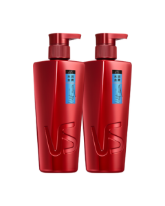 VS Sassoon [Same as Shan Yichun] Hydrating Anti-Dandruff Shampoo for Men & Women, 500g*2 Big Red Bottle