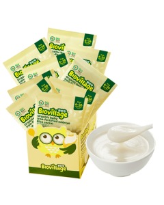 Biojunior Organic Germ Rice Cereal Original Flavor 180g Iron-Fortified Baby Rice Cereal Infant Complementary Food 6+ Months