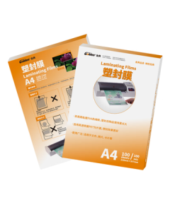 Golden (GOLDEN) A4 Laminating Pouches, Laminating Film, Card Protector Film, 100 Sheets/Pack, 10C, 220*307, A4/100mic