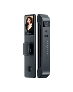 Juexiang Smart Door Lock with Palm Vein 3D Facial Recognition Fingerprint Lock, Grade C Lock Core Electronic Lock Password Lock T5 with Installation