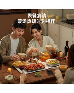 DAEWOO Electric Heating Triple-Fold Food Warmer WB01