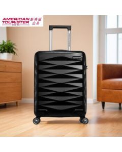 Samsonite Luggage · American Tourister Durable & Shockproof 20-inch Spinner Wheel Suitcase Black/09001