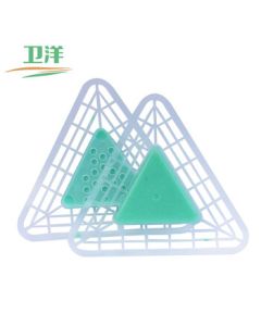 Weiyang WYS-229 Men's Urinal Deodorizing Triangle Blocks, Toilet Fragrance Tablets, Cleaning Filter Screen, Urinal Fragrance Blocks (Triangle) 10-Pack