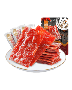 Hua Wei Heng Dried Pork Slices Original Flavor 100g/Bag Snack Meat Office Snack Individually Packed Bulk Purchase Snack