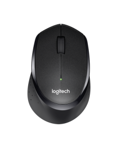 Logitech M330 Silent Mouse Wireless Mouse Office Mouse Right-Hand Mouse with Wireless Mini Receiver Black