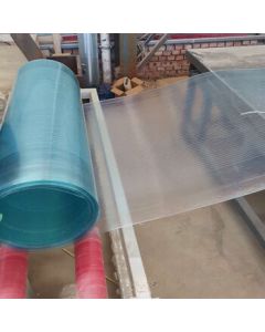 Western Industrial Garden and Farming Sunlight Panel, FRP Transparent Rain Carport, 1.0m Wide Flat Sheet (Transparent) 1.0mm