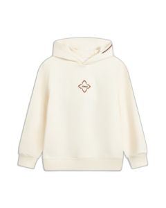 Li Ning Fleece-Lined Anti-Static Hooded Sweatshirt for Teens and Adults, YWDV333 Loose-Fit Winter Sports Top (New 2025 Edition)