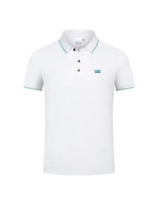 Zhizhige Work Uniform Short Sleeve Men & Women Polo Shirt Summer Solid Color T-shirt Ruizhong Special Edition