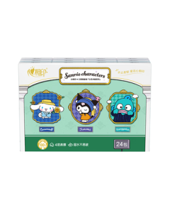 Xinxiangyin (Single Pack) IP Edition 24-Pack 4-Ply Printed Pocket Tissues