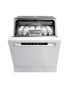 Robam [21-Day Smart Rinse] Agile Cabin Salt-Style G1PMax White 21+3 Built-in Dishwasher with Auto Door Opening/Closing and Independent Drying W76A-G1P