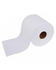 Fuxing Large Roll Industrial Wiping Paper, Roll Wiping Paper, Dust-Free Industrial Cleaning Paper, Oil-Absorbent Paper, Static Dust Removal Paper, 500 Sheets/Roll, White