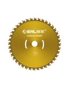 Real (real) 40-Tooth Alloy Circular Saw Blade for Brush Cutter, Universal Mower Disc Blade, Reclamation Machine Round Saw Disc, Brush Cutter Accessories