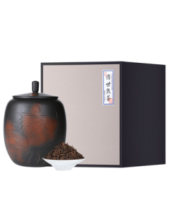 PUER Tea Premium Lao Ban Zhang Heritage Pu'er 500g Yunnan Ripe Pu'er Tea Traditional Gift Box for Mid-Autumn Festival, Gifts for Elders, Bulk Purchase