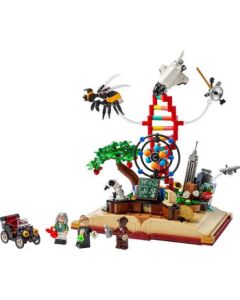 LEGO Knowledge is Power STEM Evolution 3D Building Blocks Toy Collectible Display Model Gift 21355