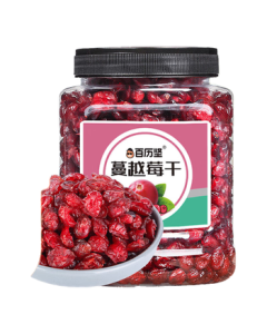 Bailijian Dried Cranberries 500g/Jar, Candied Fruit Preserves, Sweet and Sour Snack, New Year Gift, Not from Northeast Heilongjiang