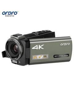 ORDRO AX60 4K HD Digital Camcorder Portable DV Video Camera Professional Wedding Live Streaming Camera (Includes 128G Card + Original Battery + Tripod)