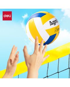 Deli No. 7 Special Volleyball for Middle School Entrance Exam Training, Student Sports Test, Soft High-Density Hole Beach Volleyball