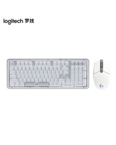 Logitech K98M Wireless Mechanical Keyboard + G102 Wired Gaming Mouse RGB Lighting Lightweight Design Mouse Office Gaming Keyboard & Mouse Combo White