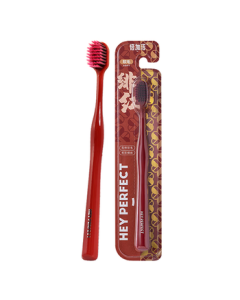 Beijiajie High-Efficiency Wide-Head Toothbrush 53-Hole Ultra-Soft Bristles Charcoal Fiber Gentle Gum Care for Adult Men and Women (1 Piece)