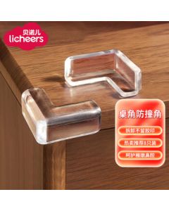 licheers Corner Guards, 8-Pack Transparent Soft Edge Protectors for Table Corners, Baby Proofing Bumpers for Toddler Safety