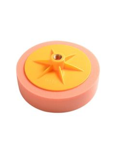 Yimeide NSD3195 Polishing Sponge Ball for Car Scratch Repair and Waxing, 150mm (Orange) Threaded Sponge