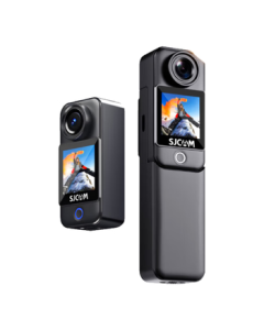 SJCAM C300 Endurance Edition Thumb Sports Camera - Motorcycle Helmet Riding Anti-Shake Waterproof Dash Cam for Fishing, Vlog, Live Streaming, Pre-Recording, First-Person View 128