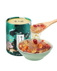 Li Ziqi Osmanthus Nut Lotus Root Powder 258g/Jar - Instant Nutritious Breakfast, Dried Fruit & Preserves Congee