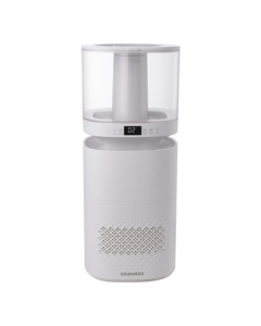 DAEWOO 【Small Flame】 No-Mist Humidifier for Bedroom, Living Room, and Office - Floor/Table Dual-Use Pure Cool & Warm Evaporation Humidifier with 8L Large Capacity PH03