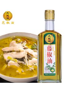 Jiudouwan Sichuan Pepper Oil, Green Pepper Oil, Spicy Noodle Seasoning Oil, 480ml