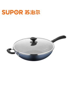 SUPOR Star Stone Non-Stick Frying Pan 32cm Home Use Flat Bottom Wok VC32SAP04